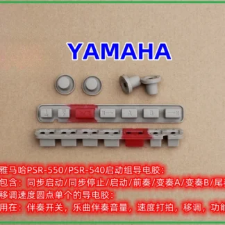 Goma conductora síncrona de arranque/registro/velocidad de transposición de flores, para Yamaha PSR-550, PSR540