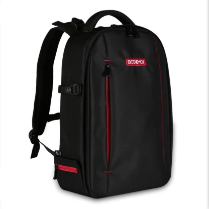 K & F Concept-mochila para cámara de viaje, bolsa a prueba de golpes de 17L para Sony Canon DSLR/SLR, funda para cámara de 14 ", portátil con correa para trípode