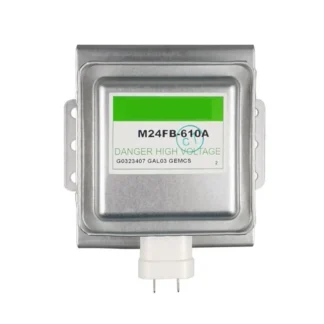 Tubo electrones vacío, pieza repuesto magnetrón microondas, M24FB-610A, textura metálica magnetrón para