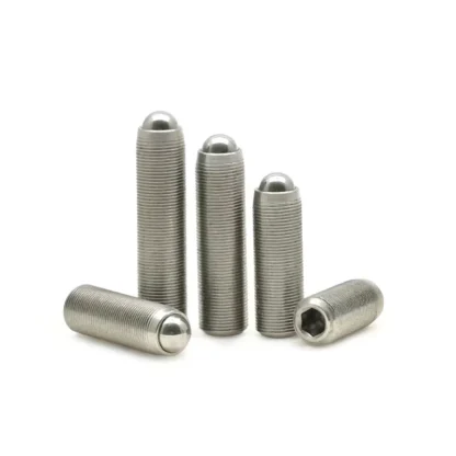 Tornillos roscados finos de precisión de acero inoxidable M4x0,25, tornillos de ajuste de laboratorio, tornillos secundarios roscados de ajuste fino óptico