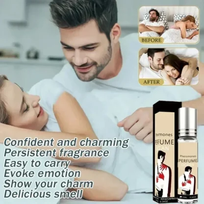 Perfume de feromonas masculino, aceite esencial, mejora de coqueteo Sexual, Perfume Sexy para adultos