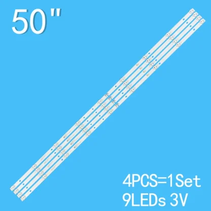 Barra de retroiluminación LED para Singgun, 50 pulgadas, JL.D50091330-140CS-M, NT-4901K, D50X-G9, L50G4500