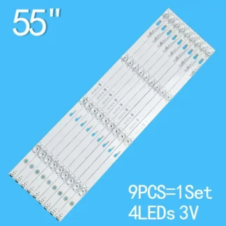 Retroiluminación LED, para YHA-4C-LB550T-YHR TCL 0DM_55A700 9X4_3030_LX20180704_VER.4 HKSM557000