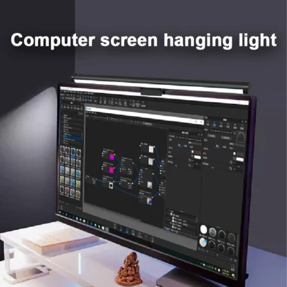 Barra de luz Led para pantallas de Pc, lámpara de mesa para escritorio de ordenador, USB, 40CM, atenuación continua, lectura electrónica, barra de luz para Monitor de oficina