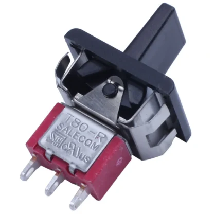 AC 250V/3A 125V/5A momentáneo SPDT 3 posiciones interruptor de palanca T80-R