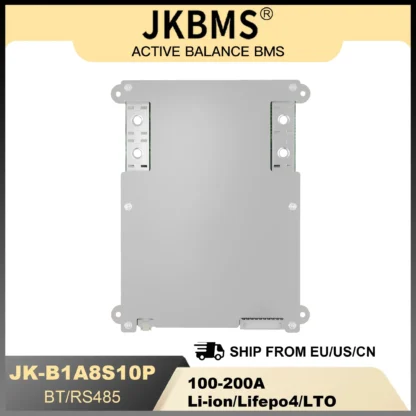 JKBMS B1A8S10P BMS inteligente 100A 4S 5S 6S 7S 8S 12V 24V batería con 1A equilibrio activo lifepo4 Li-ion LTO BMS CANBUS calor