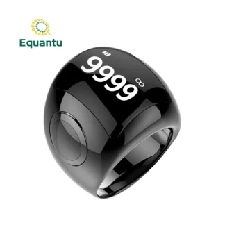 Equantu-Anillo de conteo portátil QB709, diseño creativo, inteligente, Bluetooth, recordatorio de tareas