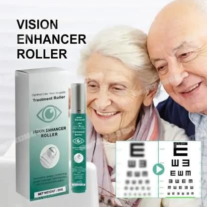 Rodillo para debajo de los ojos, productos antifatiga para el cuidado de los ojos, rodillo masajeador para ojos con visión mejorada, mejora la vista y el alivio