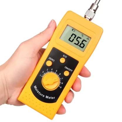 Medidor de humedad en polvo portátil DM300C, higrómetro químico, analizador de humedad, medidor de humedad con Sensor