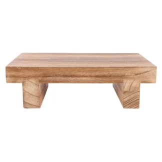Taburete de madera para adultos, taburete de cama para camas altas, cocina, baño, armario, gran taburete de madera para adultos y niños