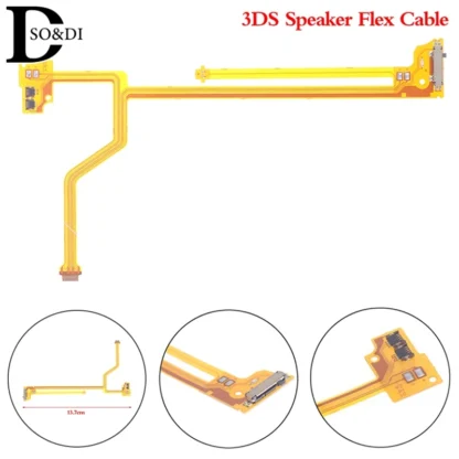 Cable de cinta flexible para altavoz Nintendo 3DS, pieza de repuesto para consola de juegos 3DS, Cable de altavoz de 13,7 cm