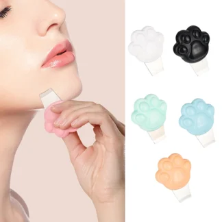 Depurador de piel con forma de garra de gato, eliminación de espinillas, Compatible con crema de barro y aceite de limpieza para limpieza de poros, belleza Facial