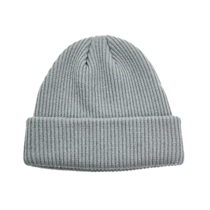 Gorros de lana gruesa a prueba de viento para exteriores, gorro de punto cálido, gorros de moda, gorros gruesos de escamas de pescado, otoño e invierno, nuevo
