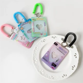 Tarjeta de fotos Kpop de 3 pulgadas, tarjetero duro, álbum de ídolo, carpeta de tarjetas fotográficas, tarjetero de coleccionista, soporte para sesión fotográfica, decoración colgante