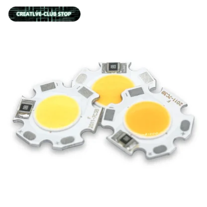 Chip de luz LED COB de 10 UDS y 1000LM, lámpara de 220V, IC inteligente, 10W, DC24V, 400mA, para luz de inundación Rectangular, sin necesidad de controlador, bricolaje