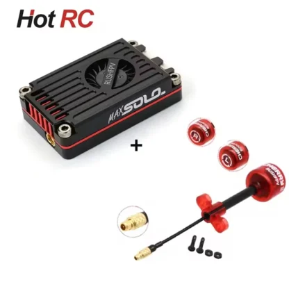 RUSH TANK MAX-transmisor de vídeo para Dron de carreras, dispositivo con antena LDS, LHCP, RHCP, MMCX, 5,8G, 2,5 W, 48 canales, VTX, Cherry II