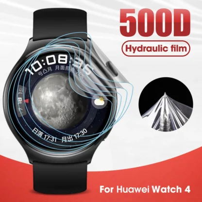 1/5 Uds Protector de pantalla suave para Huawei Watch 4 Pro 4Pro Smartwatch película de hidrogel de TPU suave para Huawei Watch4 Pro no vidrio