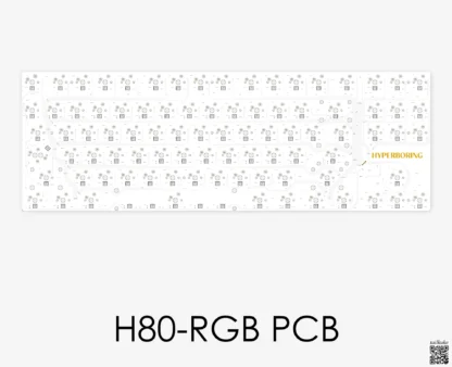 Teclado mecánico personalizado, H80-RGB, PCB, Tiger F13, TKL