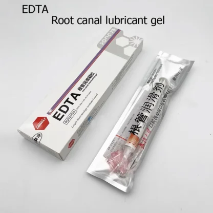 EDTA gel lubricante para agrandar el canal radicular solución de riego 6 g material dental oral edta gel