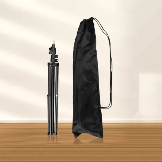 Trípode de alta calidad, bolsa de transporte con cordón, bolso de mano para micrófono, paraguas ligero, 36cm, 47cm, 58 cm, 72cm