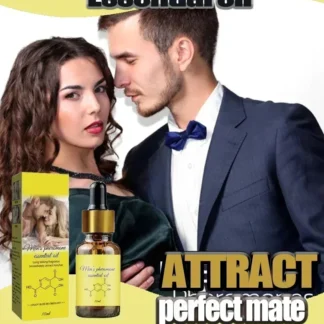 Aceite aromático de feromonas para hombres y mujeres, fragancia corporal refrescante Natural de larga duración, aceite esencial de feromonas