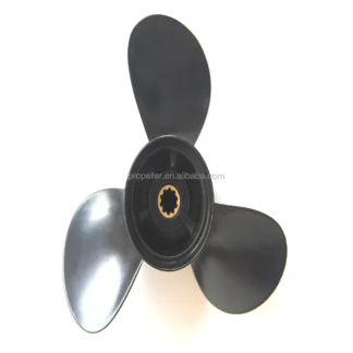 Hélice fueraborda de barco de aluminio para motor TOHAT, 18hp