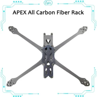 Apex-estante de fibra de carbono para carreras a control remoto, máquina Crossover, Freestyle, Huafei, refuerzo de Hardware, 7 pulgadas