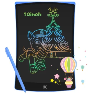 Tableta de escritura LCD de 10 pulgadas, tablero de dibujo, tablero de garabatos para tableta, almohadilla de dibujo electrónica, llave de bloqueo azul y rosa, 2024 NEWYES
