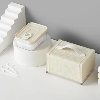 Dispensador de hilo Dental que contiene caja de almacenamiento de hilo Dental, selección de hilo Dental recargable automática para el cuidado de la higiene bucal