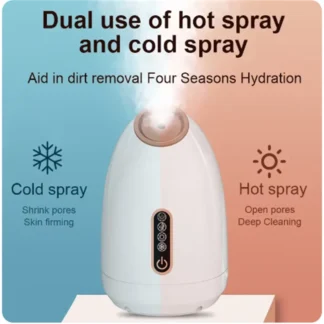 Nano-vaporizador portátil para Spa Facial, pulverizador de niebla caliente y fría, Humidificador eléctrico hidratante, vaporizad