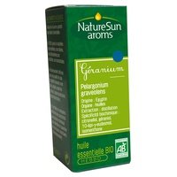 Aceite Esencial de Geranio Orgánico 10 ml de aceite esencial - Naturesun'Arôms