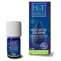 Aceite esencial de Helichryse italiano (Helichrysum italicum) Orgánico 2 ml de aceite esencial - Herbes & Traditions