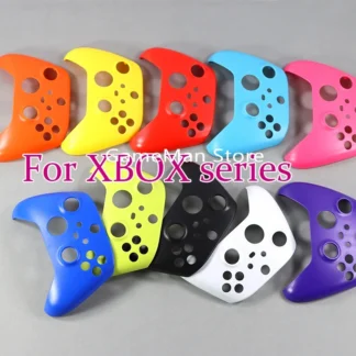 10 Uds. Para controlador xbox s x cubierta superior para Xbox series X S funda carcasa piel transparente cubierta frontal placa frontal cubierta superior