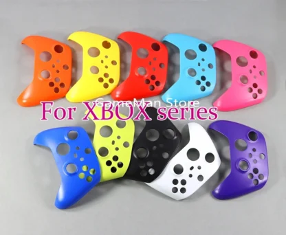 10 Uds. Para controlador xbox s x cubierta superior para Xbox series X S funda carcasa piel transparente cubierta frontal placa frontal cubierta superior