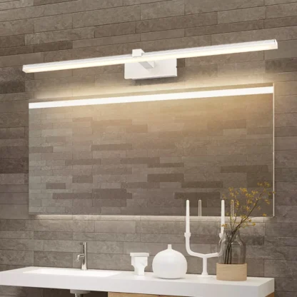Faro LED nórdico para espejo, luces de baño a prueba de humedad, lámpara de espejo para el hogar, tocador