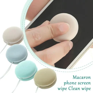 Macaron phone screen Wipe clean Eye lens wipe, herramienta de pantalla, paño de limpieza de piel de ciervo, G4N2