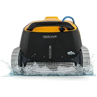 Aspiradora robótica automática para piscina Dolphin Triton PS, limpieza siempre, sin cargarse, con cepillo de fregado