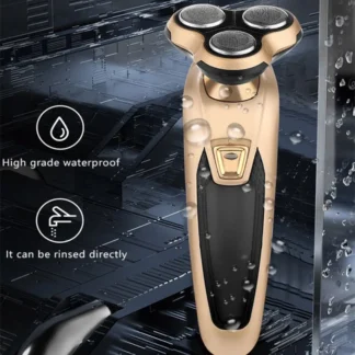 Afeitadora eléctrica de lavado recargable tres en uno