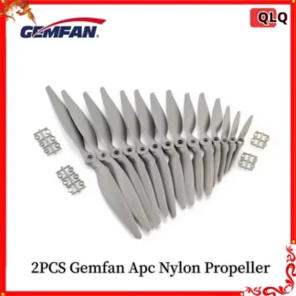 Hélice de nailon Gemfan Apc, 2 piezas, 5x5/6x4/7x5/8x4/8x6/9x6/10x5/10x7/11x5.5/12x6/13x6. Accesorios para avión teledirigido, 5/14x7/16x8/17x10