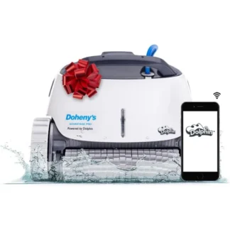 Dolphin Advantage Pro Wi-Fi Aspirador robótico automático para piscina, limpieza rápida de 1 hora, cepillo limpiador de línea de agua, ideal