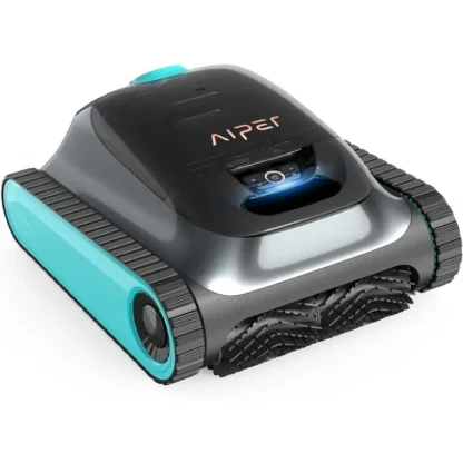 AIPER Scuba S1 Limpiador robótico inalámbrico para piscinas, aspirador de piscinas para piscinas enterradas, limpieza de paredes y líneas de agua