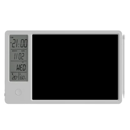 Calendario Electrónico multifunción para escritorio, tablero de escritura a mano LCD, adorno para oficina