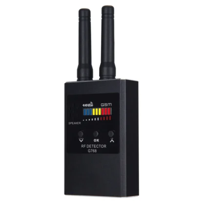 Detectores de señal RF profesionales, dispositivo buscador de Audio, escáner G768, antiespía, antigotas, Pinhole, GPS, GSM