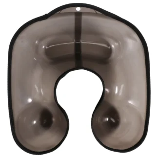Bandeja para el cuello de peluquería, contenedor para permanente, bandeja para el pelo en forma de cuello y hombros, Protector de ropa