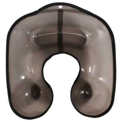 Bandeja para el cuello de peluquería, contenedor para permanente, bandeja para el pelo en forma de cuello y hombros, Protector de ropa