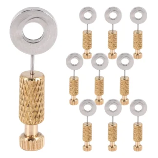 10 Uds. Herramientas de bricolaje, herramientas de artículos de cuero hechas a mano, aguja de fijación de sutura, artículos de cuero, aguja fija Sparse