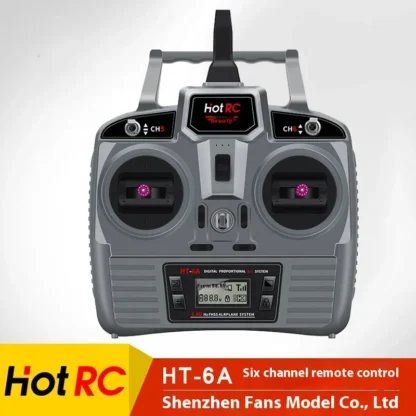 Hotrc-mando a distancia para vehículos y barcos, receptor Pwm para ala fija, multieje, 2,4g, Ht-6a