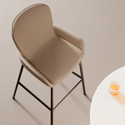 Sillas sencillas de lujo Para Bar, diseño de calidad, sillas ergonómicas de moda Para fiesta, Silla nórdica de lujo Alta Para Barra, muebles de salón