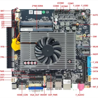 Placa base ET2000 V1.2 Mini PC, Memoria HD 8G128G CPU Feiteng Tengrui D2000 8 core 2,3G procesador Kylin