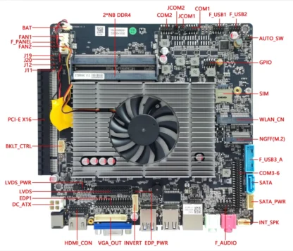 Placa base ET2000 V1.2 Mini PC, Memoria HD 8G128G CPU Feiteng Tengrui D2000 8 core 2,3G procesador Kylin